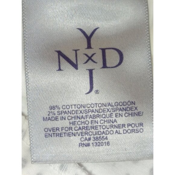 NYDJ Womens Ankle Pants size 4 Polka Dot Stretch Lift Tuck Technology - Picture 10 of 11